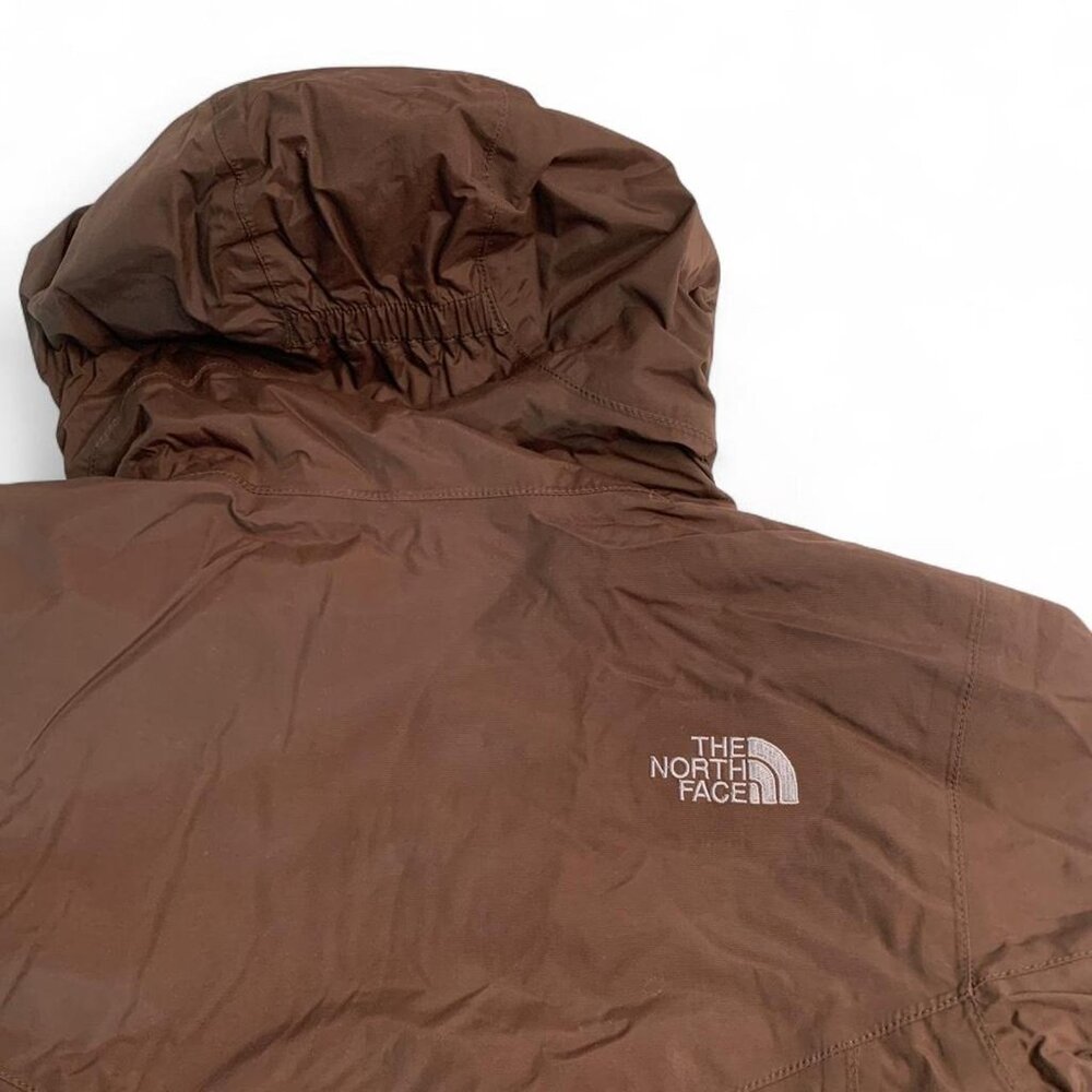 The North Face Boys Ski Jacket – Brown Hooded Insulated (Size M) - Picture 2 of 8